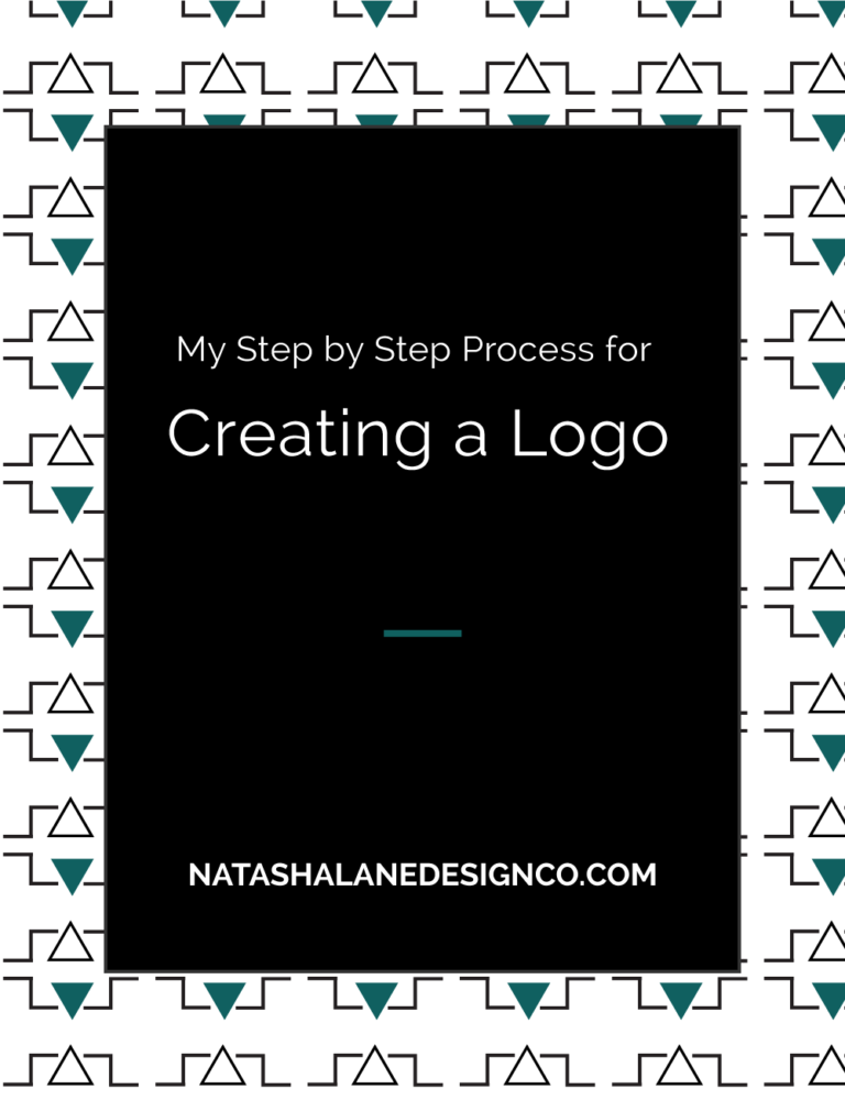My Step by Step Process for Creating a Logo