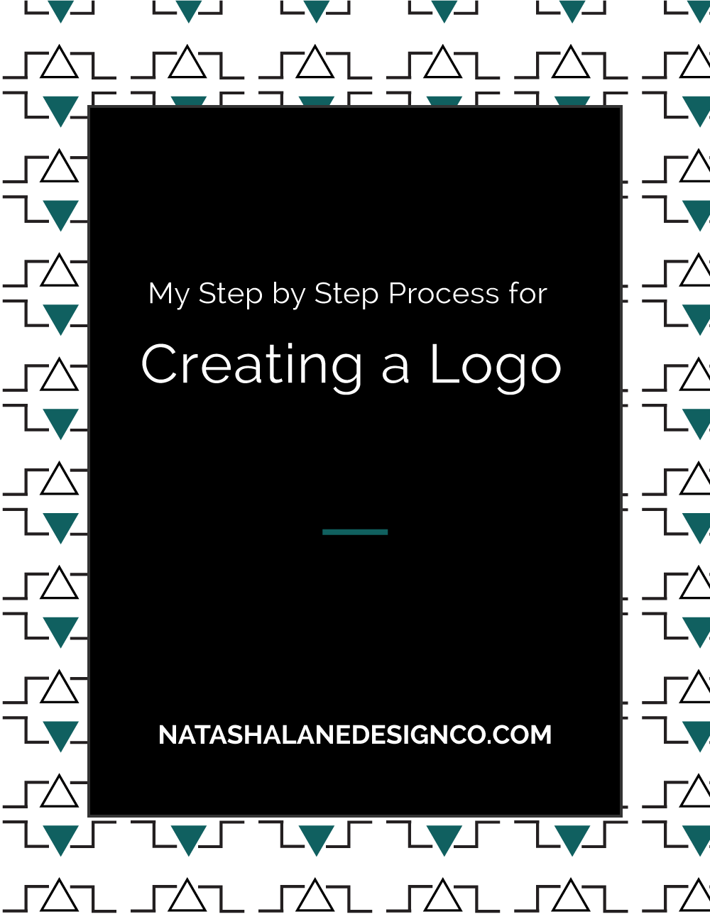 Blog title- My Step by Step Process to Creating a Logo