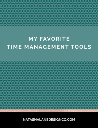 My Favorite Time Management Tools