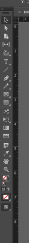 Tool bar in InDesign