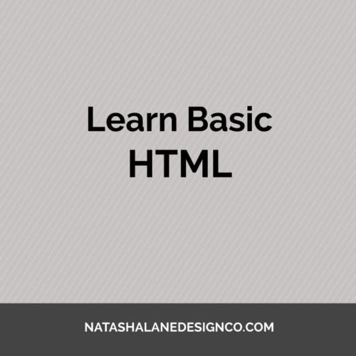 Learn Basic html