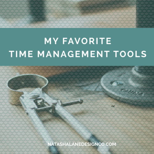 My Favorite Time Management Tools