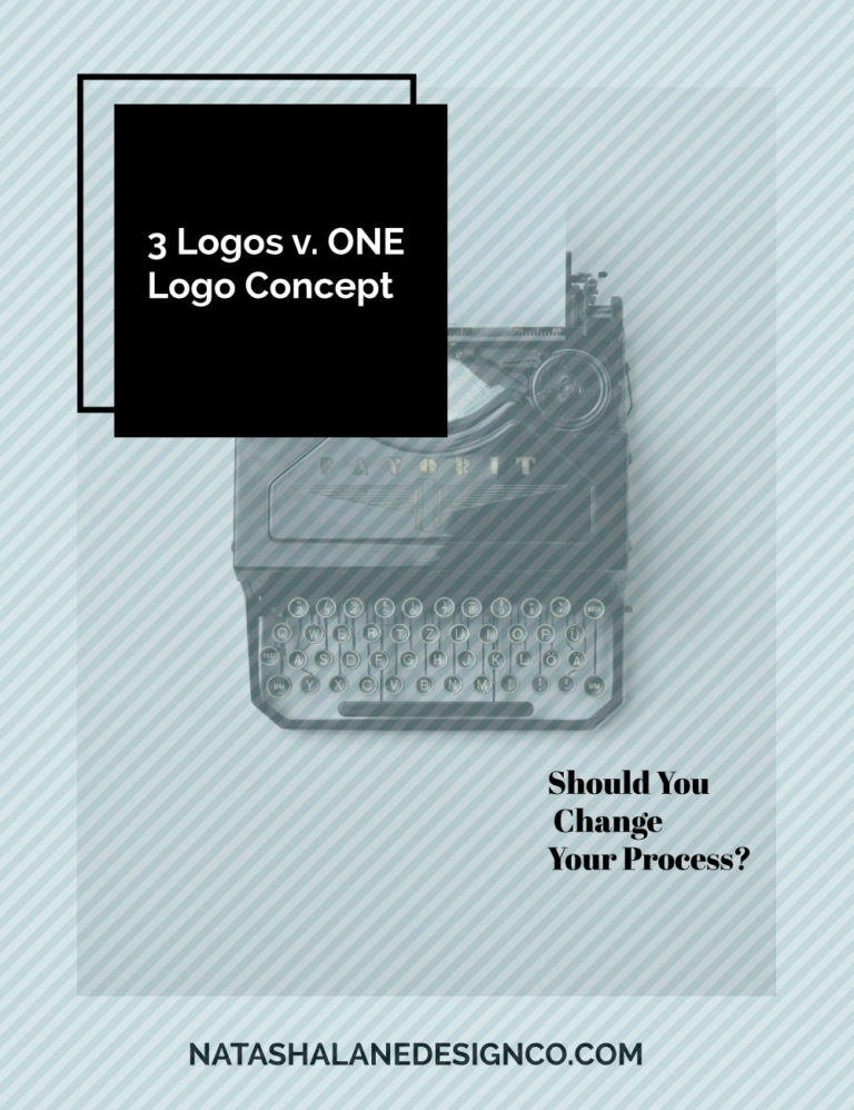 3 Logo v. 1 Logo: Concept  Should You Change Your Process?