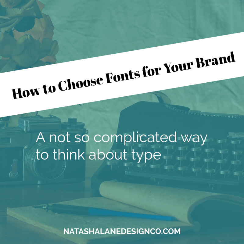 How to choose fonts for your brand