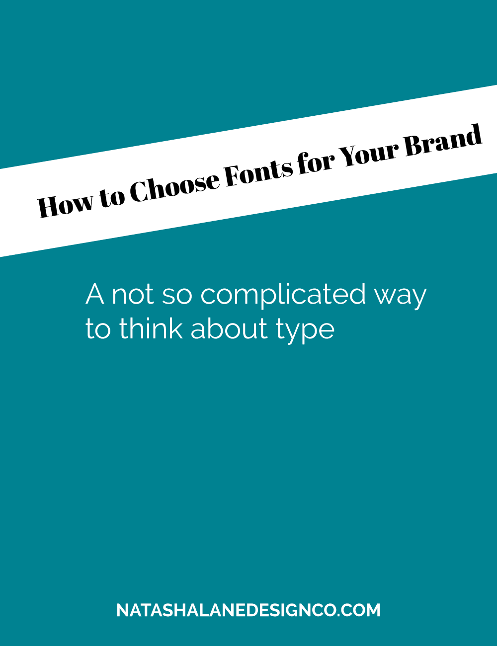 How to choose fonts for your brand