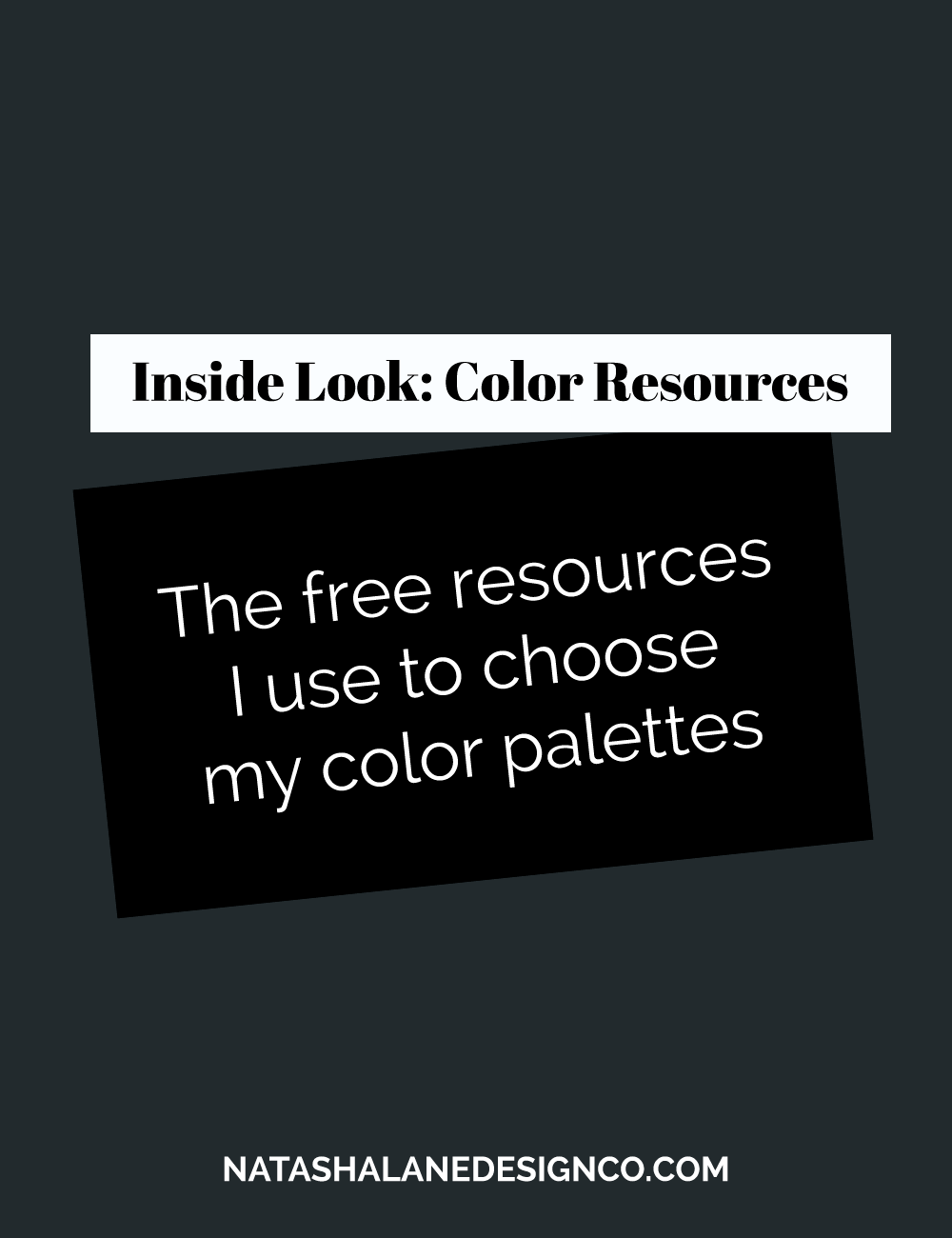 Inside Look: Color Resources