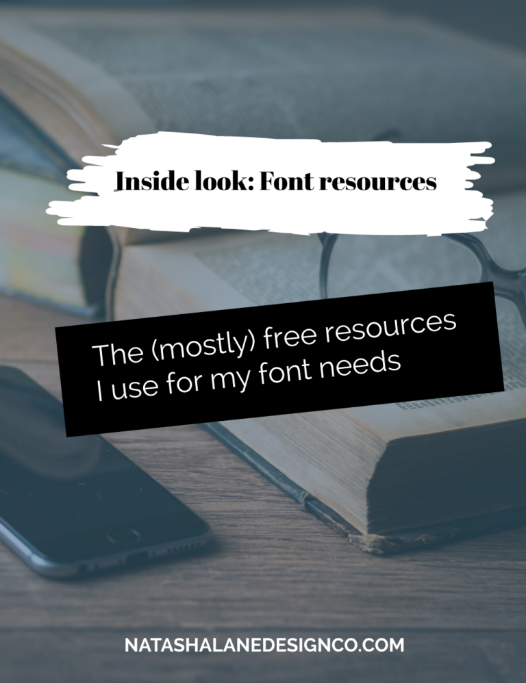 Inside look: Font resources -The (mostly) free resources I use for my font needs