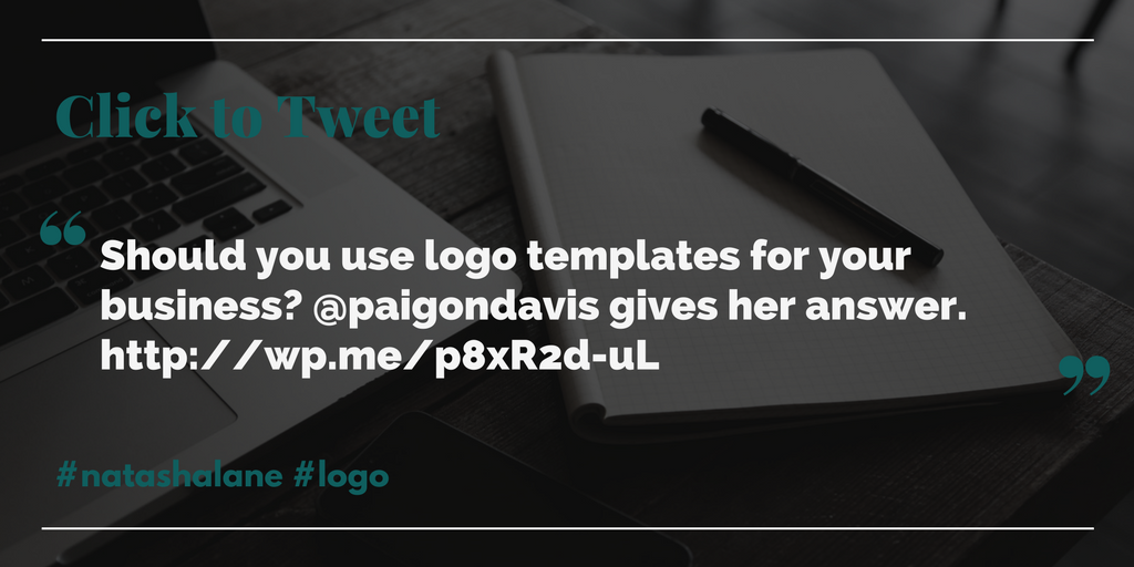 click to tweet logo templates