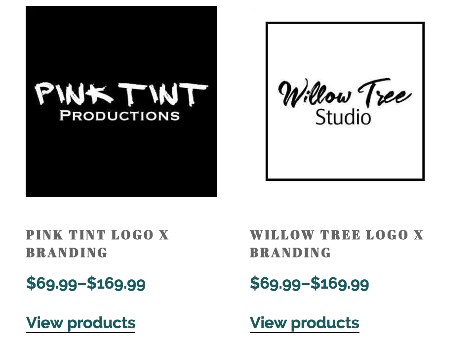 logo templates from shop