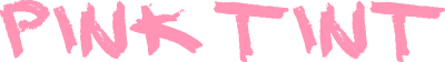 Brand x Web Design for Pink Tint - Variation Logo