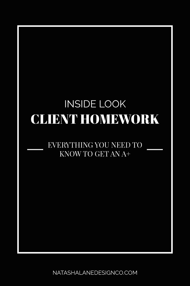 Client Homework