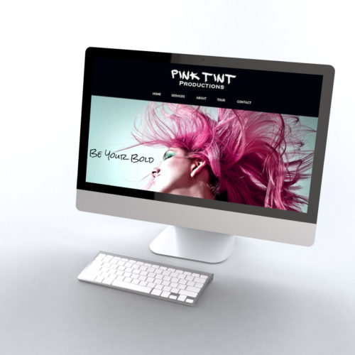 Brand x Web Design for Pink Tint - Website