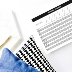 planner personal tracker
