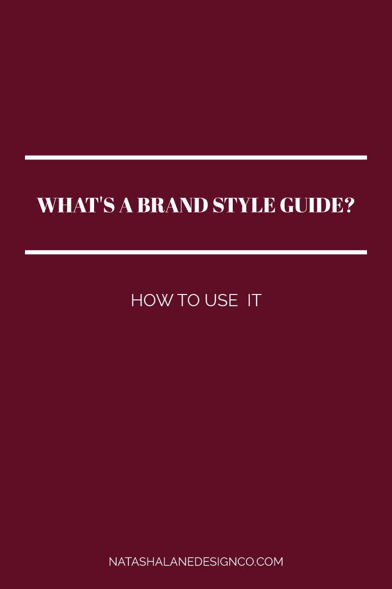 What's a Brand Style Guide
