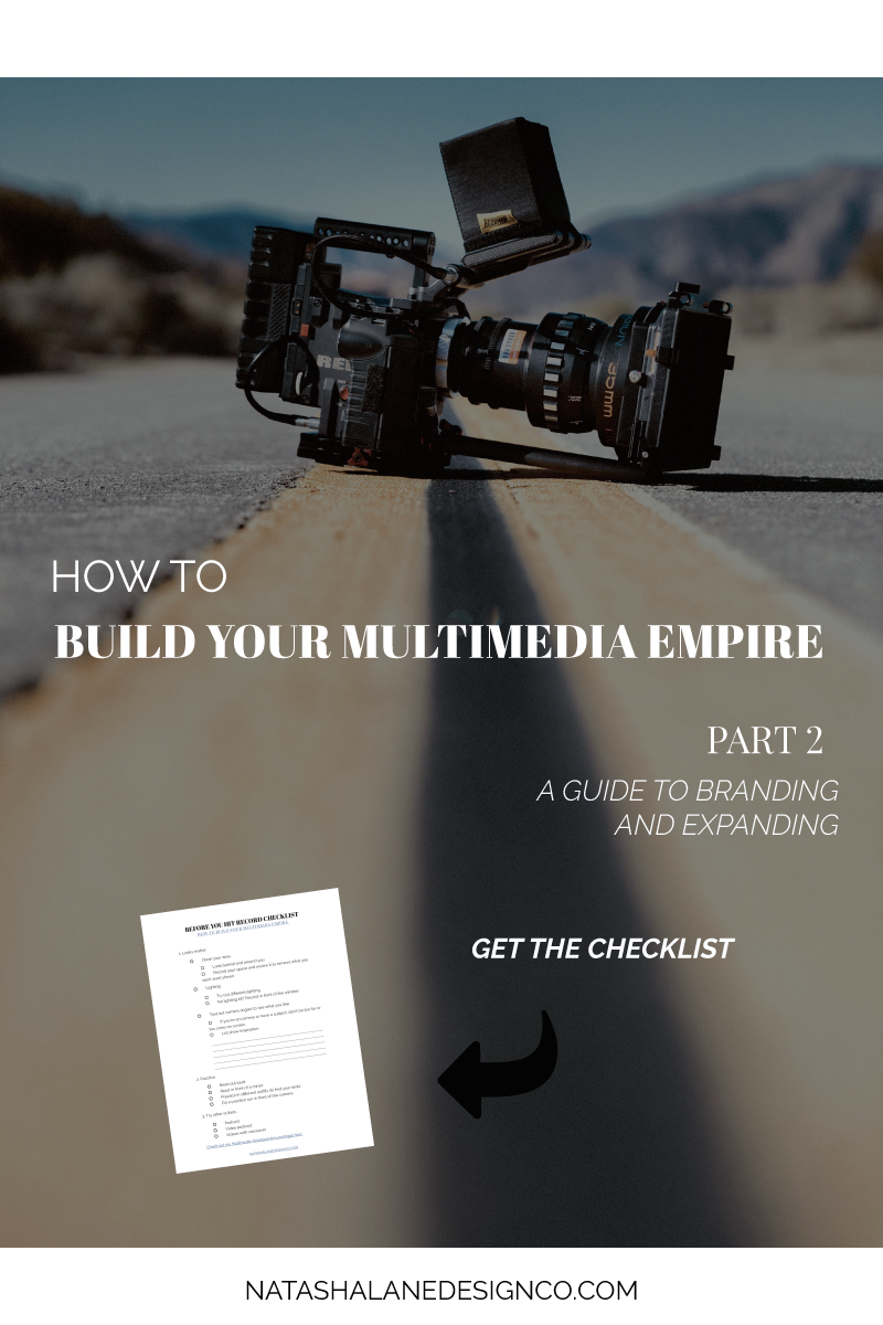 Branding and expanding your multimedia empire