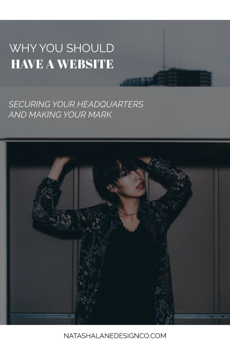 Why you should have a website