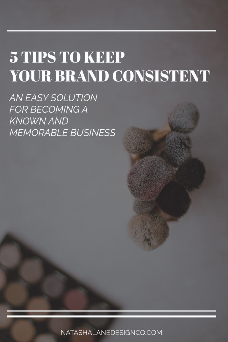 5 tips to keep your brand consistent