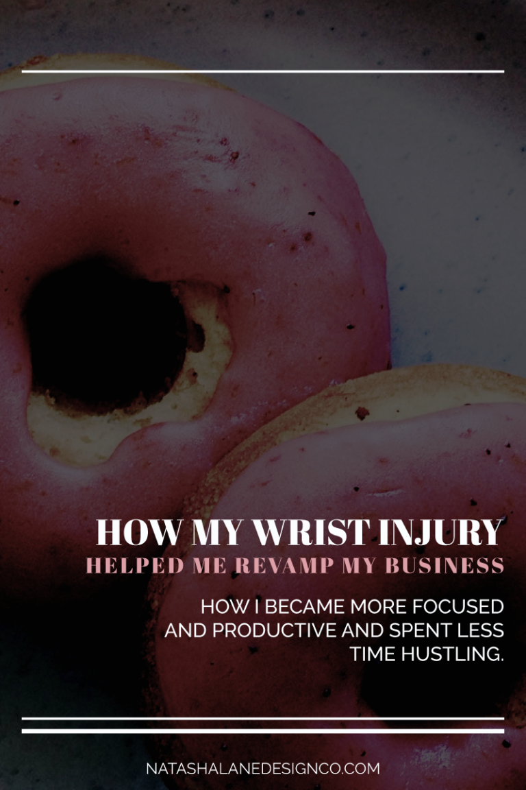 How my wrist injury helped me revamp my business