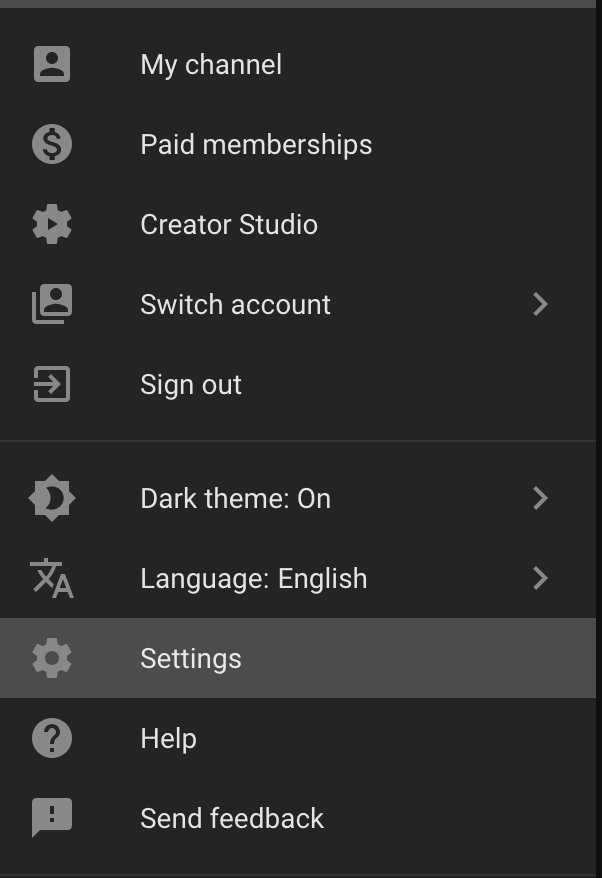 How to add a channel manager to your YouTube Channel - settings