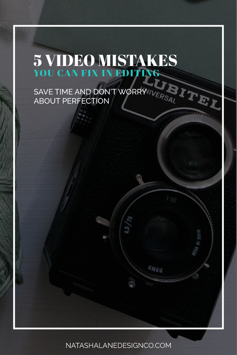 5 video mistakes you can fix in editing