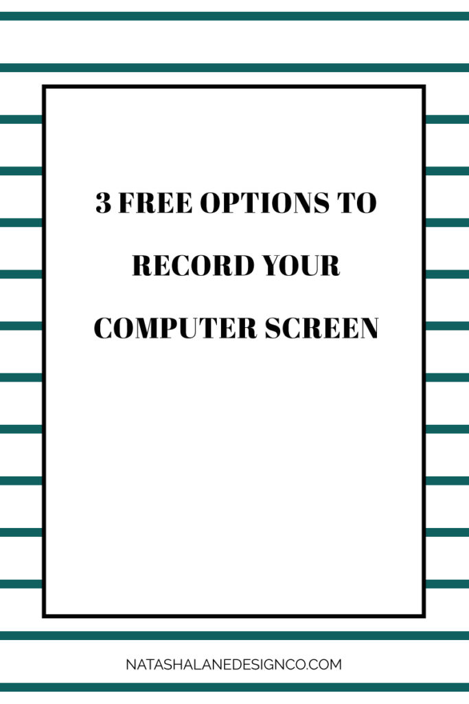 3 free options to record your computer screen for your service-based business