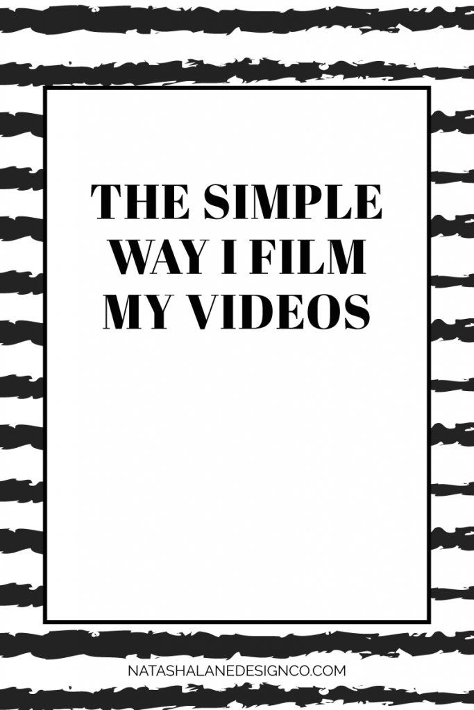 The simple way I film my videos 5