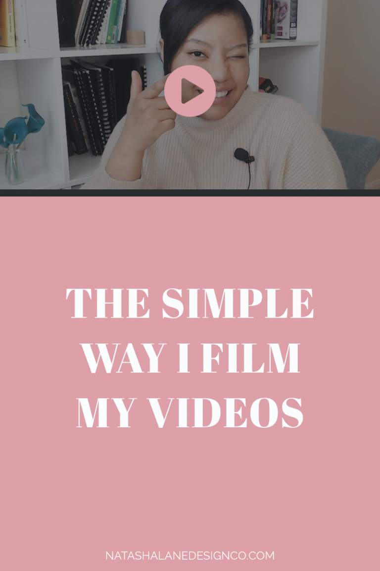 The simple way I film my videos