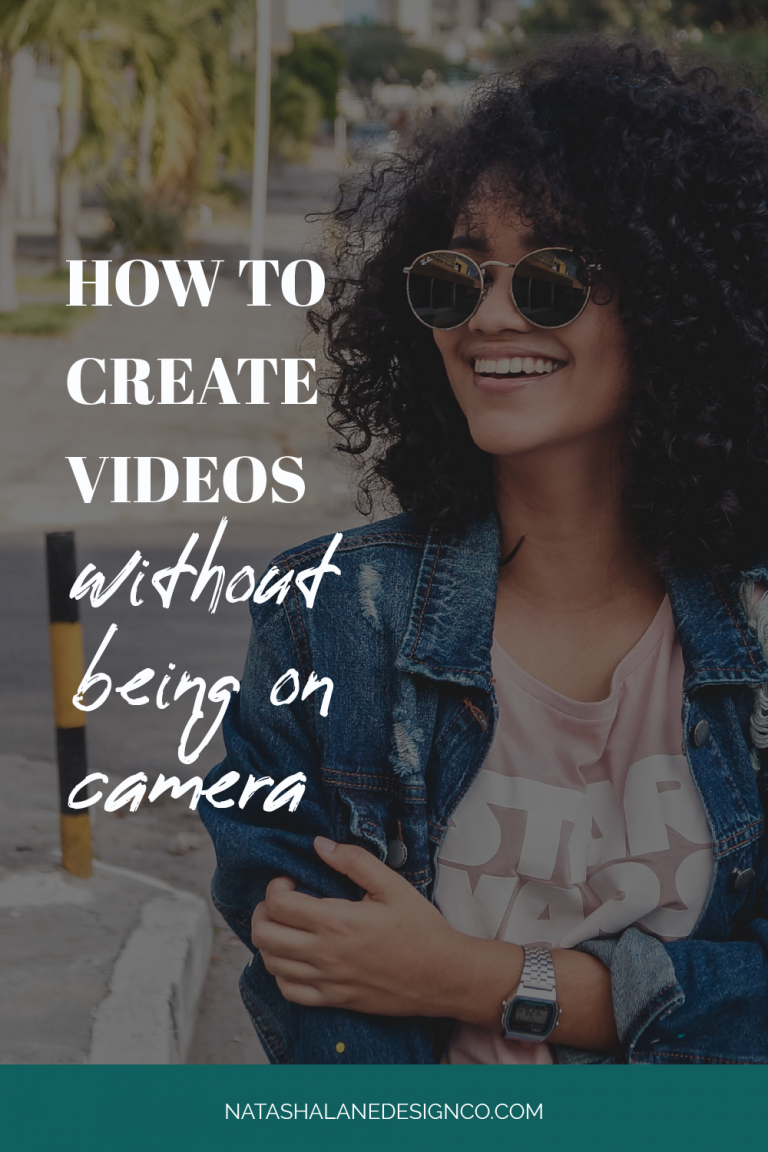 How to create videos without being on camera