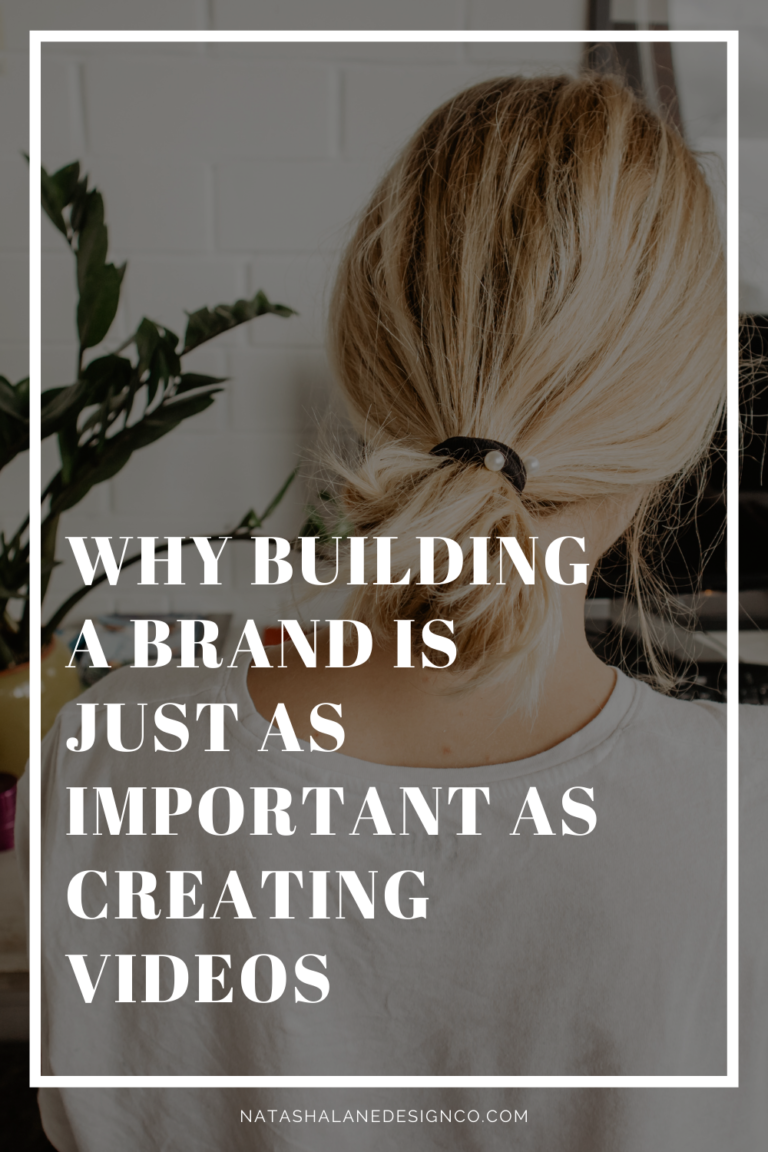 Why building a brand is just as important as creating videos