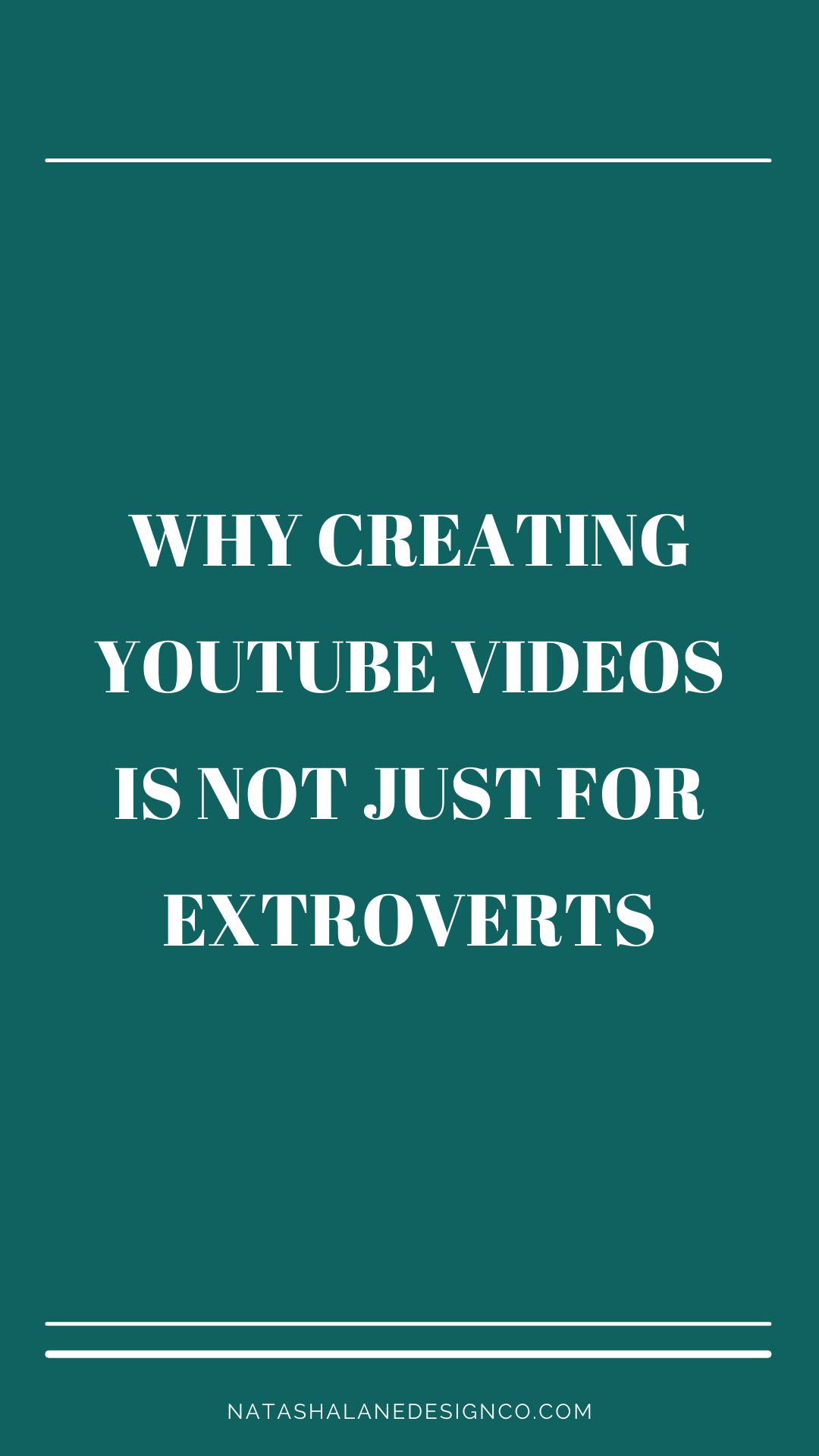 introvert? You can still create videos