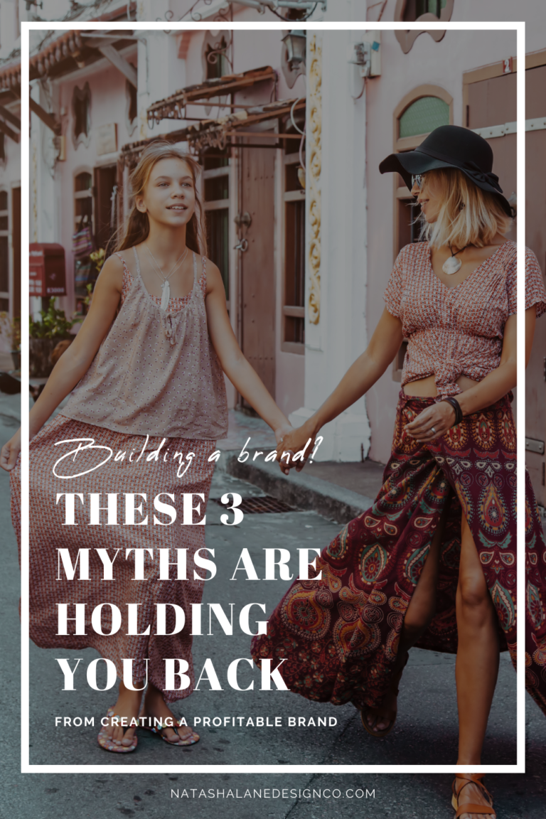 Building a brand? These 3 myths are holding you back from creating a profitable brand