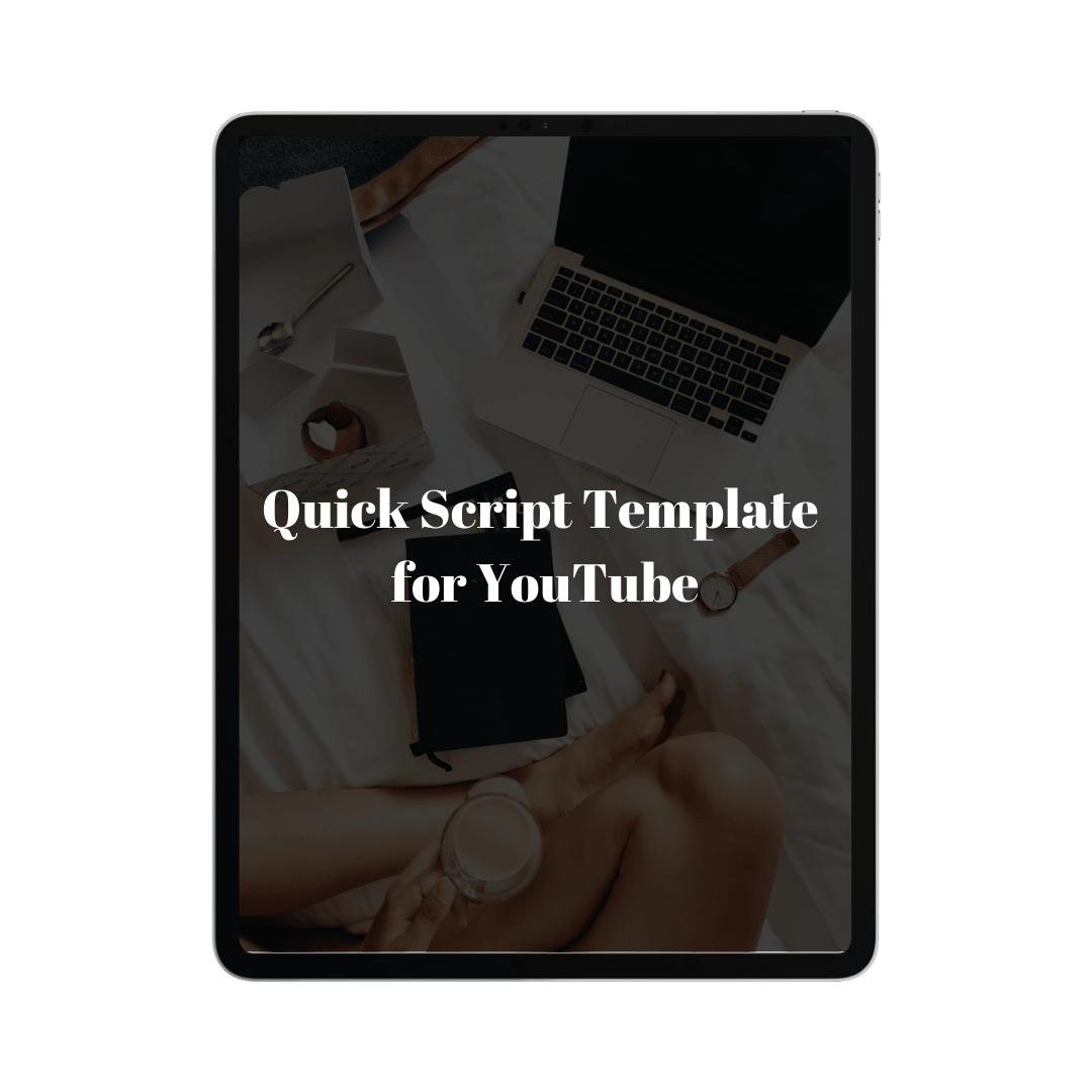 Quick Script Template for YouTube