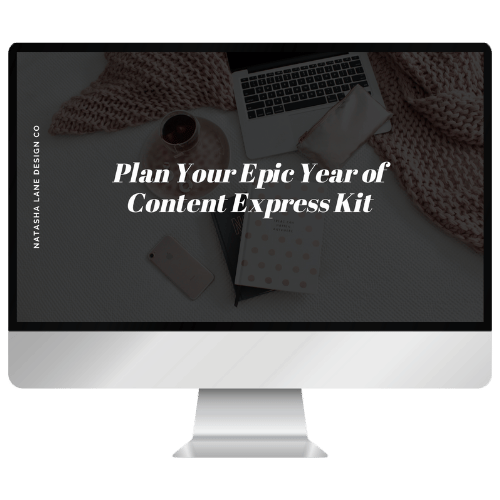 Plan Your Epic Year of Content Express Kit